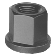 Hexagonal nut 1,5xD tall, DIN6331 with collar, M12, 19mm